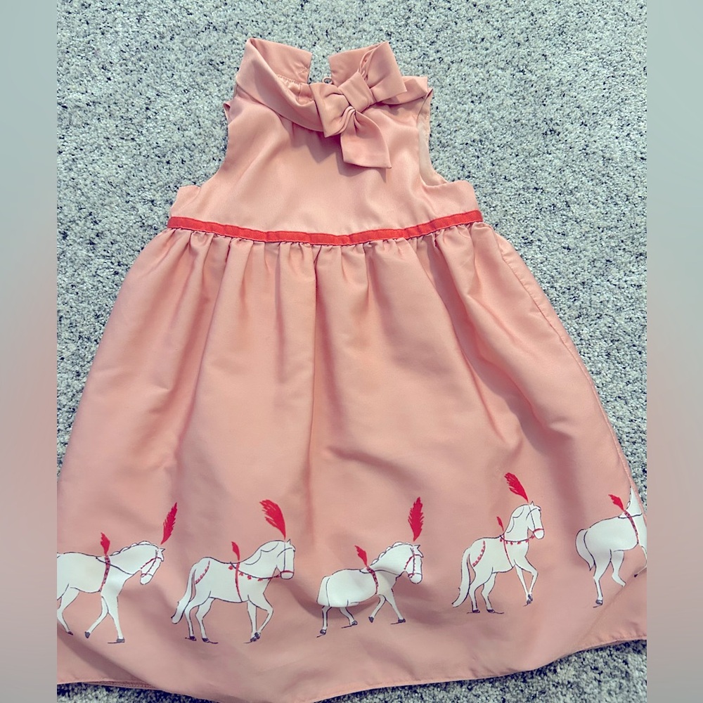 Janie and jack satin dress